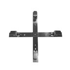 Kříž pro uložení rezervy kabelu, 44x44cm, výška 5,5cm, nerez