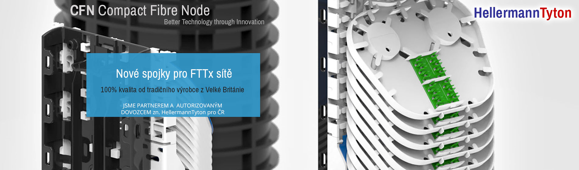 Zemní optické spojky CFN HellermannTyton (UK)