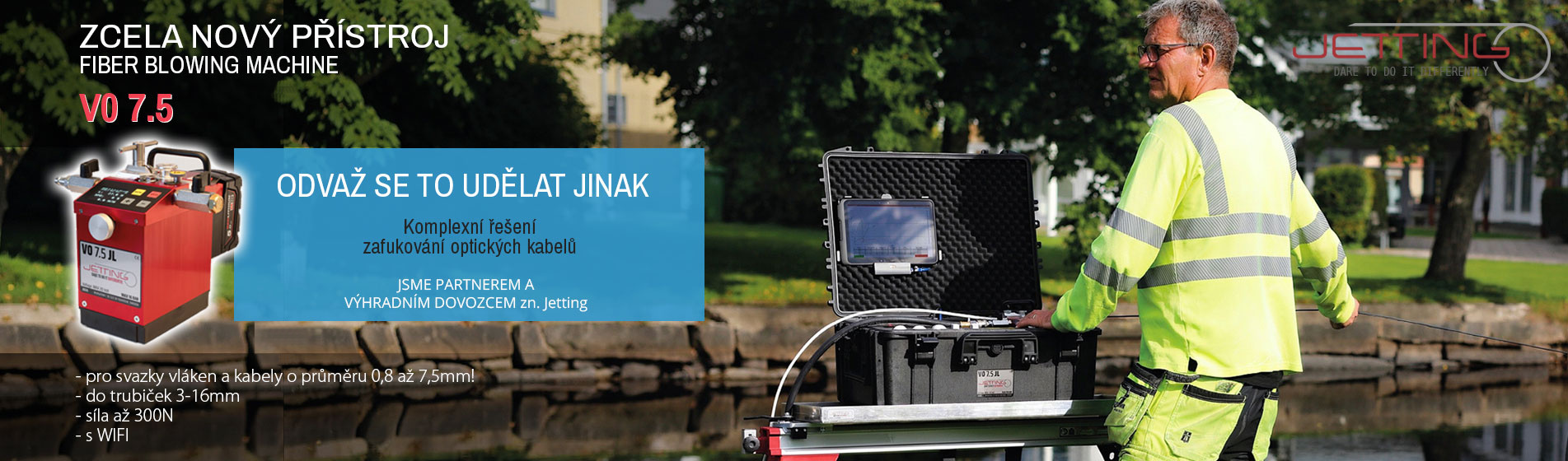 Zafukovačka Jetting V0 7.5