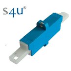 E2000/PC adaptor SM simplex, blue, na šroubky, S4U (Swiss)