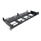 HELIOS, hybrid chassis, 1U, for 4 modules, black