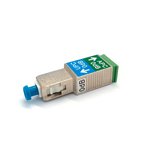 Redukce z SC/APC na SC/PC konektor / SC/A(f) - SC/U(m) Simplex Hybrid Adapter, S4u, Swiss