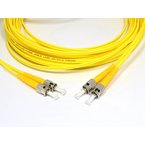 ST/PC-ST/PC patchcord, 9/125um, duplex 2m