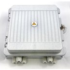 144vl. Int/Ext Distribution Box-Single Element Splice Trays for Heat Shrink Splice Protec