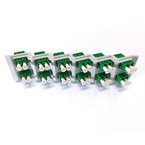 Panel s adaptory LC/APC, Upgrade Kit - SRS 1U PAT - LC/APC SM DX x 24