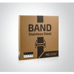 Ocelová upínací páska nerezová, 19x0,7mm, AISI430, karton, 50m